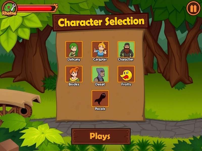 Bheem Forest Runner Character Selection